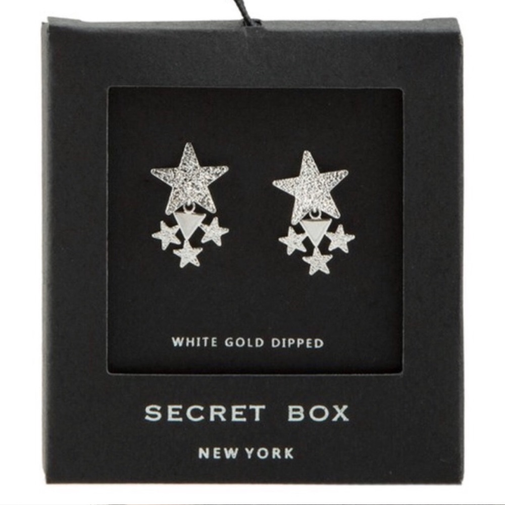 24k Gold Dipped Star Earrings